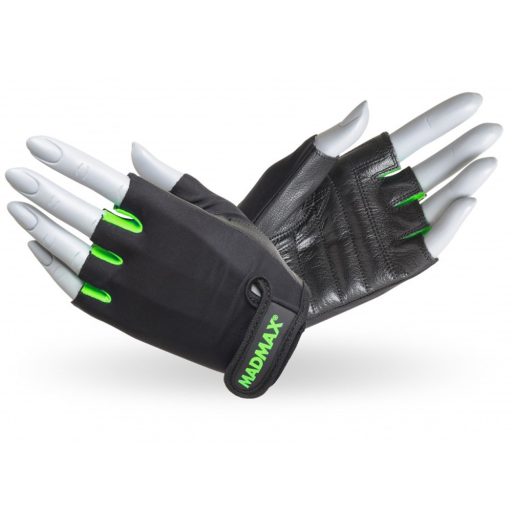 MADMAX Rainbow Fitness Kesztyű - Black/Cyan Turquoise S