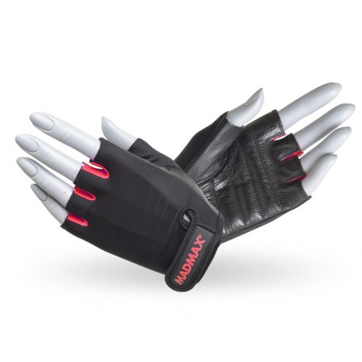 MADMAX Rainbow Fitness Kesztyű - Black/Neon Green S