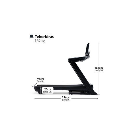 NordicTrack Commercial 2450 futópad – nagy teljesítményű prémium modell