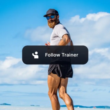 Follow Trainer funkció - automatikus vezérlés